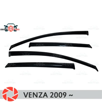 Geam deflector pentru Toyota Venza 2009~ ploaie deflector de pământ de protecție styling auto accesorii decor de turnare