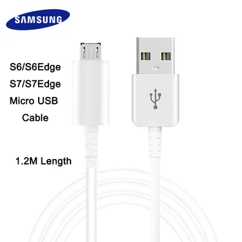 Samsung Micro USB Cablu de încărcare rapidă pentru Galaxy S6 S7 Edge Nota 4 5 J3 J5 J7 încărcător Smartphone 1,2 m 2A cablu de date