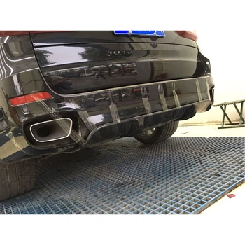 Fibra de Carbon Buza Fata Spoiler Spate Buza Difuzor Repartitoare Pentru BMW X5 F15 M-Tech M-Sport pentru perioada-2018 FRP grilajul