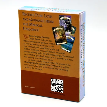 Iubitor de Cuvinte De la Isus Cărți de Tarot Oracle Versiunea în limba engleză 44pcs Jocuri Petrecere de Familie Joacă Punte Carte de Joc de Masă