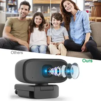 1080P 720p 480p Webcam-uri USB Camera Web Cu Microfon Full HD Webcam Pentru PC, Laptop, Plug and Play De pe Youtube Skype Video Call
