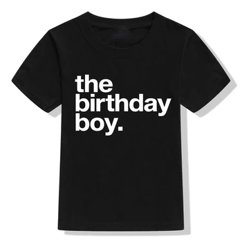 Sărbătoritul Copii Boys T-shirt pentru Ziua de Vară pentru Copii de Îmbrăcăminte Amuzant Tricou Petrecere de Familie Haine Copii Ziua de Uzura