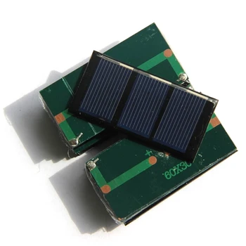 5 buc Mini-Panouri Solare de 1.5 V 130MA Celule Solare Pentru DIY Experiment Științific Jucărie de Lumină LED Studiu 30*60MM Transport Gratuit