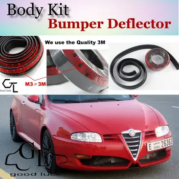 Bara de Buze Deflector de Buze Pentru Alfa Romeo GT AR 2003~Onwork Fata Spoiler Fusta Pentru TOPGEAR Prieteni Tuning Auto / Kit de caroserie / Benzi