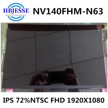 Original 14.0 inch pentru BOE NV140FHM-N63 V8.1 Laptop LCD LED Display Ecran FHD 1920*1080 72% NTSC EDP 30 pini Ecran IPS