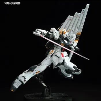 Gundam Model RG 1/144 RX 93 V NU SAZABI GUNDAM Amuro Ray CCA Armura Unchained Mobile Suit Jucarii Copii