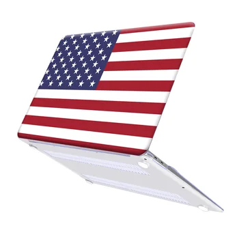 KK&LL Pentru Apple MacBook Air Pro Retina 11 12 13 15 si Noi Aer 13/Pro 13 15 Atingeți Bara de Hard-Shell caz Laptop Rusia/Spania/US Flag