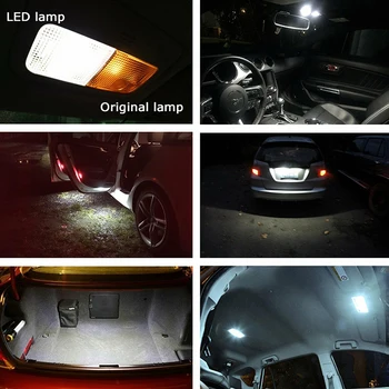 2x 36mm C5W C10W 4014 LED-uri CANBUS Masina Feston Lumina de Înmatriculare Lampă de Lumină pentru BMW Mini R50 R52 R53 R55 R56 R57 R60 6000K 12V