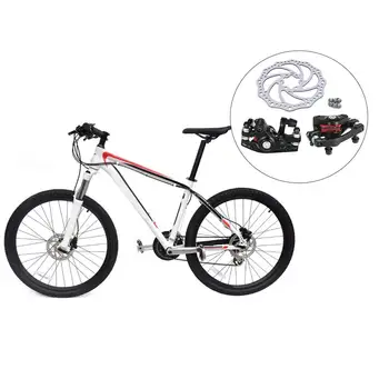 Noua Frână de Bicicletă Set de Aliaj de Aluminiu de Munte Biciclete MTB Rotor Mașină de Pliere Fata Spate Disc de Frână Set Piese de Biciclete de 160mm