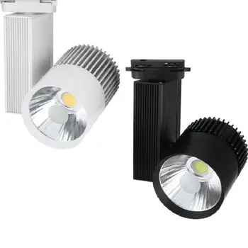 Super-Luminos COB LED Track lights 35W Urmări Lampa 220V Spoturi de Tavan Șină de Fixare de iluminat pentru Casa Magazin de Pânză