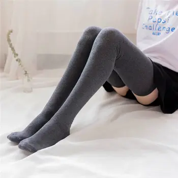 Sexy Șosete Cu Dungi Lungi Ciorapi De Femei Lungi Ciorapi De Cald Coapsa Inalta Șosete Pentru Femei, Fete Noi Moda Cu Dungi Șosete Până La Genunchi Pentru Femei