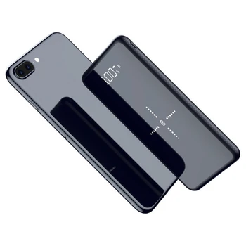 10000mAh Qi Wireless Charger Power Bank Slim Poverbank Baterie Externă de Încărcare Rapidă Wireless Powerbank Pentru Xiaomi Mi 9 iPhone