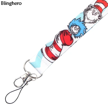 20buc/lot Blinghero Anime Șnur de Gât Bretele Cu Chei, Telefon Mobil Cool Cartoon Print Curea Atarna Cabluri Cadouri BH0311