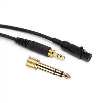 6,35 mm Primăvară Spiralat Înlocuire Cablu Audio Stereo Extensia Muzica Cablu de Sârmă pentru Furutech ADL H118 iHP-35X II Casti