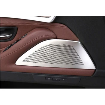 Aliaj de aluminiu Usa Stereo Difuzor Capacul Ornamental Pentru BMW Seria 5 f10 520 525li 528 2011-2016 Styling Auto Accesorii 2 buc/set