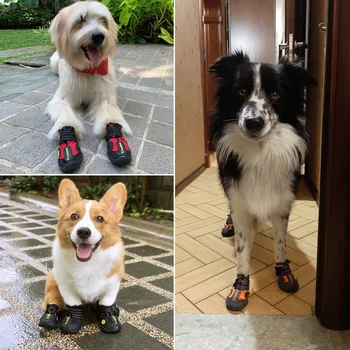 Truelove Câine De Companie Pantofi Mici Pentru Câini De Talie Mare În Aer Liber Reflector Pantofi Pentru Câini Paws Puppy Pantofi Caine Cizme Încălțăminte Buty Dla Psa