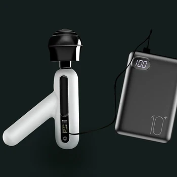 Mini Portabil Electric Fascia Pistol incarcare USB-Masaj Muscular Arma Zgomot Redus Relaxare Profunda Masaj Ameliorarea Durerii Modelarea Slăbire