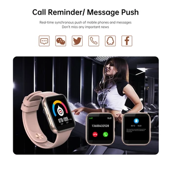 Allcall GTA Smartwatch Femei Fitness Brățară Impermeabil Tensiunii Arteriale Monitor de Ritm Cardiac Sport Tracker Ceas Inteligent Pentru Xiaomi