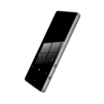MP3 Player cu Difuzor bluetooth atingeți tastele hi-fi radio fm mini USB mp3 sport MP 3 HiFi player de muzică portabil metal walkman 16G