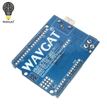 WAVGAT CNC scut V3 masina de gravat 3D printer 4BUC DRV8825 driver placă de expansiune pentru Arduino + UNO R3 cu cablu USB