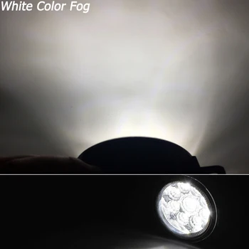 2 BUC de Styling Auto 9-Piese de Ceață cu LED-uri Lampa de Lumina pentru FIAT 500L 330 Facelift 2018 2019 2020 H11 12V cu Halogen proiectoare Ceata lumini de zi