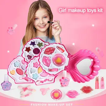Set De Machiaj Fete Printesa Cosmetice Make Up Box Set Moda Copii Cosmetice Printesa Cosmetics Beauty Pretinde Juca Jucării Lavabil