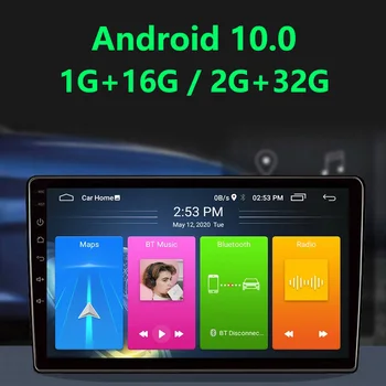10.1 inch Android cu ecran Tactil 10 Sistem de Navigatie GPS, Wifi, Bluetooth Radio Auto Pentru 2013 2016Citroen C4 C4L