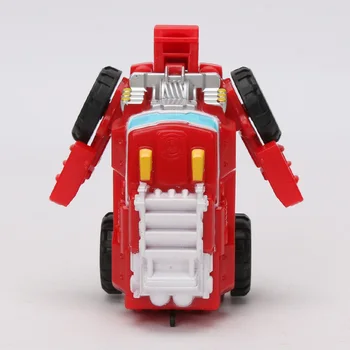 8cm Playskool Eroilor Transformers Jucarii Rescue Bots Flip Racers Val de Foc-Bot Aeroport Blastoff Lame de Acțiune Figura