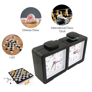 PQ9905 Profesional Compact Digital Ceas de Șah Contele Jos Timer Electronic Tabla de Joc Bonus Turneu de Concurență Noi