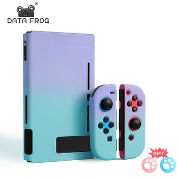 DataFrog Caz Pentru Nintendo Comutator/Nintendo Comutator Lite Culori Amestecate De Acoperire Piele Pentru Nintendo Comutator Bucurie Con Greu De Caz Shell