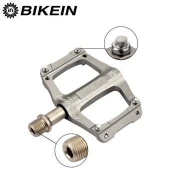 BIKEIN Ultralight CNC Aluminiu Pedala de Ciclism MTB Biciclete 9/16 Inch cu Pedale 3 Rulment 5 Culori, Piese de Biciclete de Munte