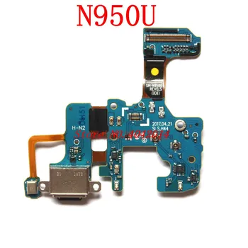 Original USB Port de Încărcare de Andocare modulul Cablu Flex Pentru Samsung Nota 8 N950U N950F N9500 N9508 încărcător cablu de piese