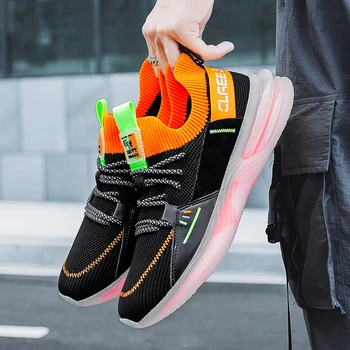 Moda Mens Rularea Pantofi Moale Confortabil Jogging Adidas pentru Bărbați Ușor, Non-alunecare Pantofi Sport Țesut Bărbați Trend Vara 2020