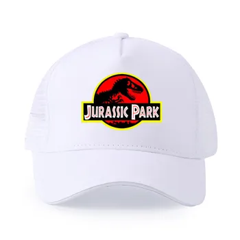 De înaltă calitate din bumbac Barbati Jurassic Park Logo-ul Imprimat de Baseball capac Stil de Moda capac femei