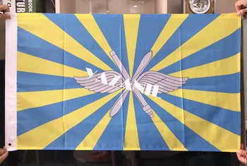 YAZANIE Orice Dimensiune Dublă față-Verso rus Sovietic Aerospațială Spațiu Forțele Pavilionul forțelor Aeriene Militare, Steaguri și Bannere Pentru Ziua Victoriei