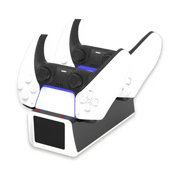 Controller Wireless Dual Charger Stand pentru Play Station 5 PS5 Joystick Gamepad Stație de Încărcare de Andocare cu Statutul de Lumină 2020 Nou