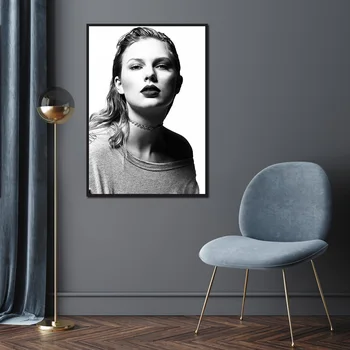 Taylor Alison Swift Poster Negru și alb Pictura Acasă Decorare Living Magazin de Frumusete Sala Agățat de Perete de Artă
