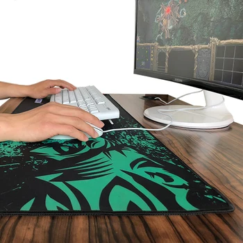 Fierbinte de Vânzare Verde Leu Mari Gaming Mouse Pad Lockedge Mouse pad Pentru Laptop-Calculator de Birou Pad Tastatură Mat Mousepad pentru Gamer
