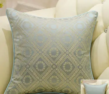 Albastru moderne geometrice perna/almofadas caz, adult,design european scaunul înapoi pernele de acoperire 45 50 60,decorative pernă caz
