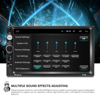 Podofo Android 2 Din masina radio 7