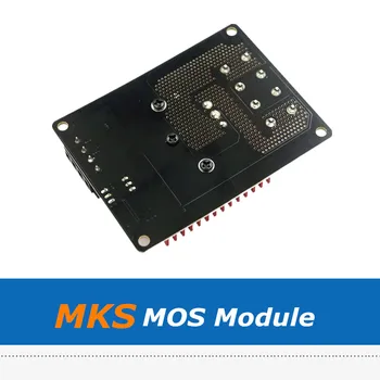 1 buc 30A Curent Mare Extruder Focar MKS MOSFET MOS Modulul + Cablu de Alimentare Pentru 3D Prinetr Piese