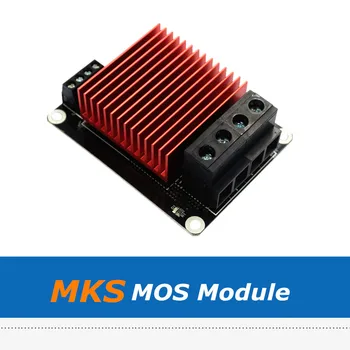 1 buc 30A Curent Mare Extruder Focar MKS MOSFET MOS Modulul + Cablu de Alimentare Pentru 3D Prinetr Piese