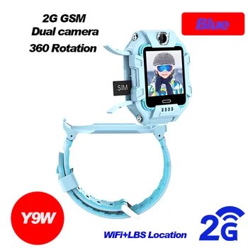 696 Y99 Copii Ceas Inteligent 4G Copii GPS Poziția de Siguranță Bratara camere Duble Apel Video Bratara Sport rezistent la apa Copii, Ceas