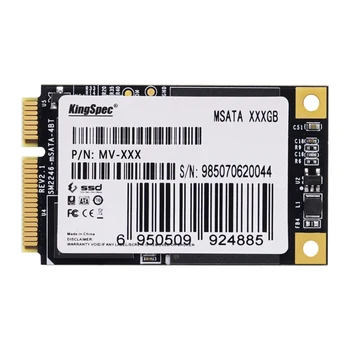 Brand Kingspec MSATA SATA III, SATA II pe Hard Disk SSD de 32GB Pentru Dell M4500 6500 Pentru Asus EP121 Pentru Lenovo Y560 Y460 Y470