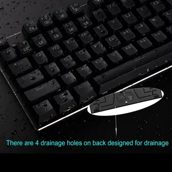 Z88 Vultur RGB Tastatură Mecanică de Gaming 104 Taste LED Backlight Outemu Tactile Maro Comuta Tastatură din Aluminiu Pentru Gamer Dactilograf