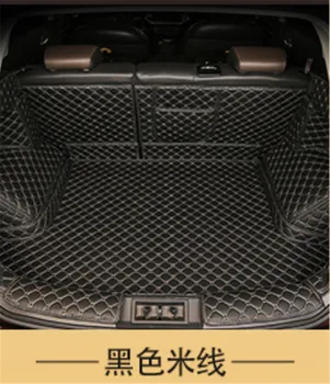 Pentru Ford FOCUS Sedan Clasic 2006-2013 3D tridimensional PU coada cutie de protecție pad covor portbagaj depozitare tampon de styling Auto