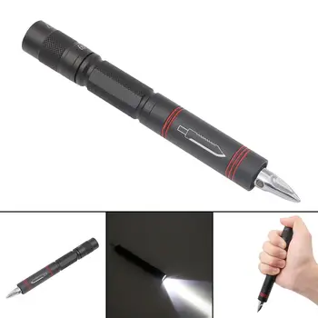 Multifuncțional portabil Mini Cutit Camping Drumetii Funcția de Protecție Cutit Tactic cu 1000 de lumeni XPE Lanterna LED Pen Light