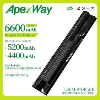 Apexway 6 Celule Baterie de Laptop Pentru HP ProBook 440 445 450 455 470 G0 G1 HSTNN-W98C HSTNN-W99C HSTNN-YB4J FP06 FP09