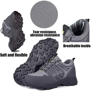 SUADEX 2020 Nouă Bărbați Pantofi de Lucru de Siguranță Pantofi, Cizme bombeu metalic Anti-Zdrobitor Anti-Piercing în aer liber, Sportiv, de Protecție Adidași
