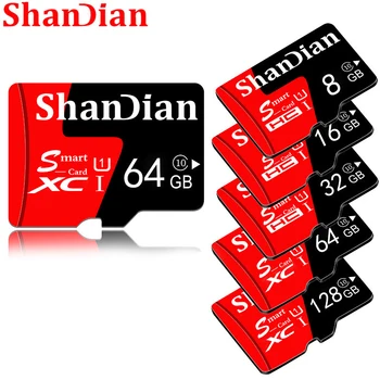 ShanDian Smart Card de Memorie SD Reală Capacitate de 4GB 8GB 16GB 32GB TF card de Memorie Unitate Flash Memory Stick